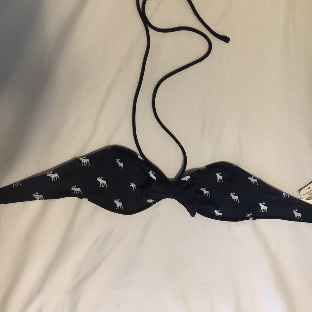 Abercrombie Kids Navy Blue Bikini Top